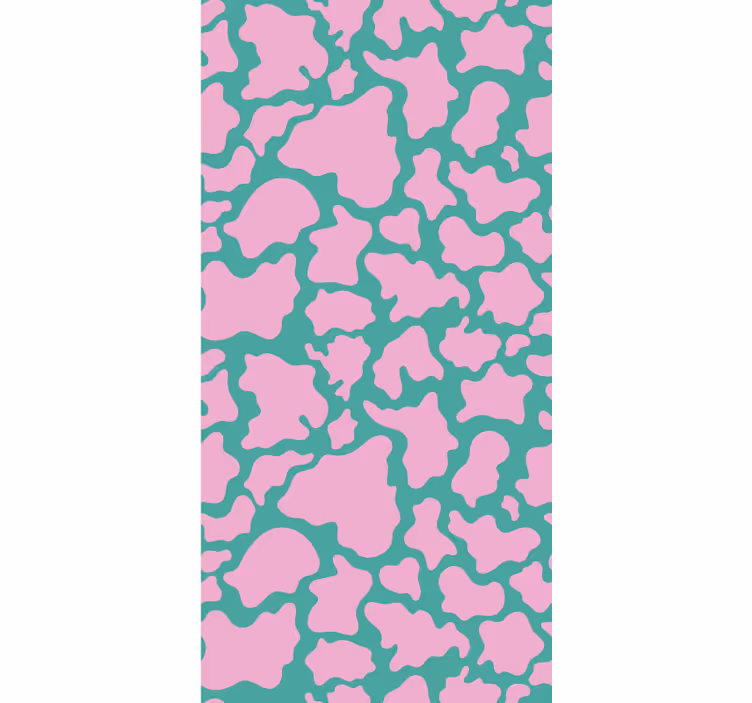 Tapete zebra im camouflage-muster - TenStickers