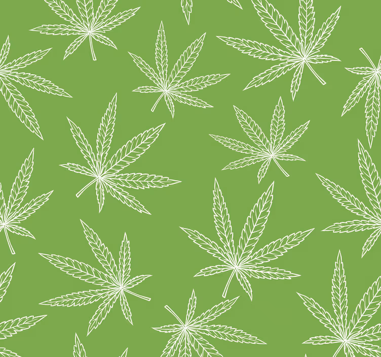 Tapete Natur botanisches emblem - TenStickers