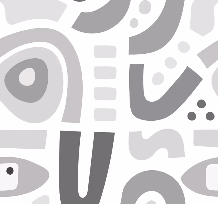 Tapete geometrisch abstrakte geometrische formen - TenStickers
