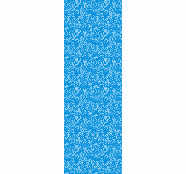 Tapete geometrisch spiralförmiges geometrisches muster - TenStickers