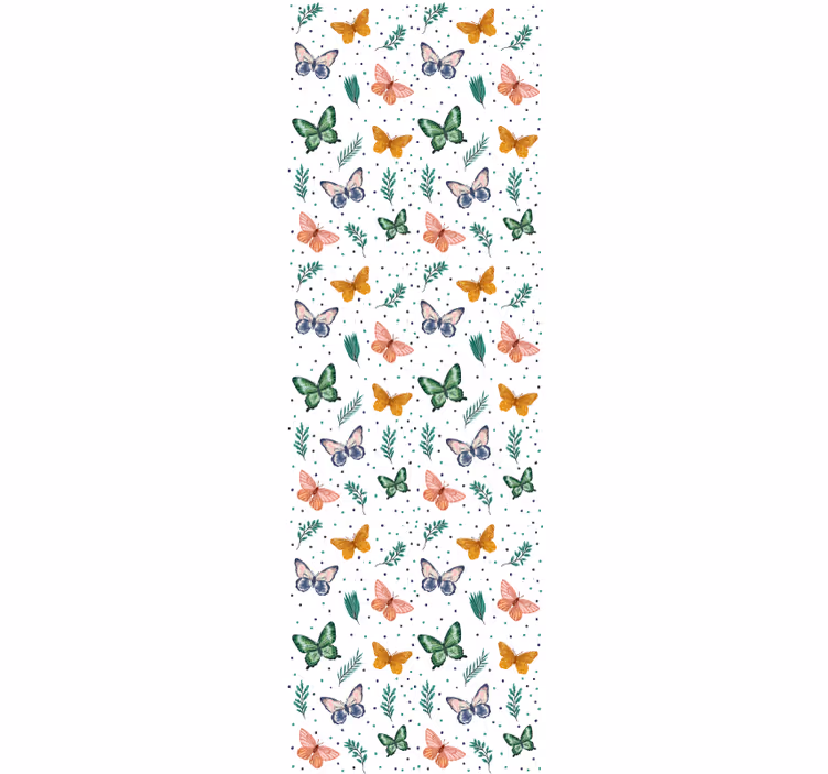 Tapete Schmetterling schmetterlingsstreuung - TenStickers