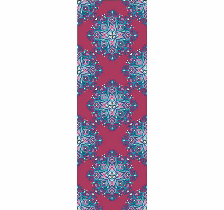 Ornament tapete mit mandala muster - TenStickers