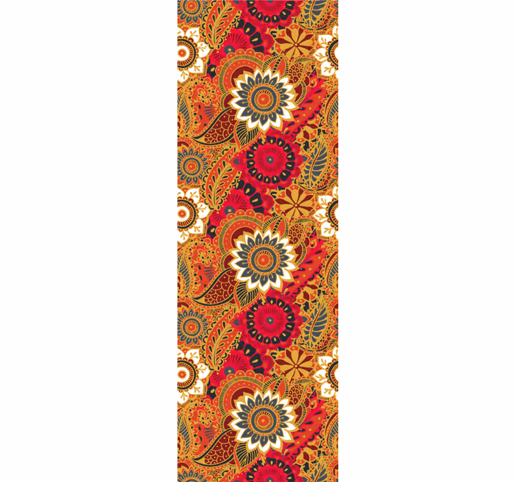 Ornament Tapete mandala-inspiriert - TenStickers