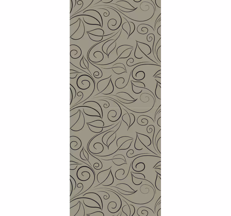 Ornament Tapete elegante wirbel - TenStickers