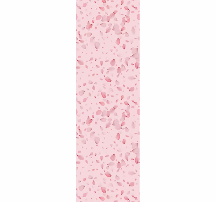 Tapete rosa pink petal cascade - TenStickers