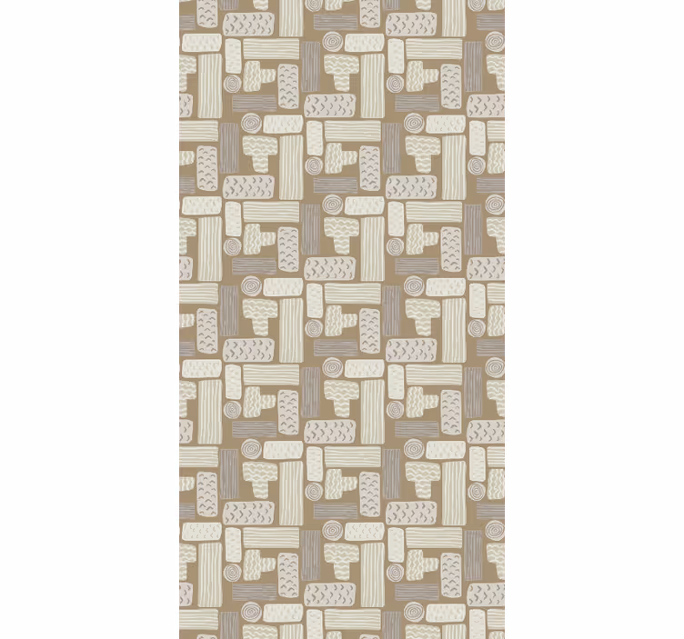 Marmor tapete geometrisches marmor design - TenStickers