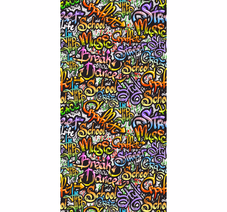 Tapete Schriftzug graffiti-Schriftzug - TenStickers