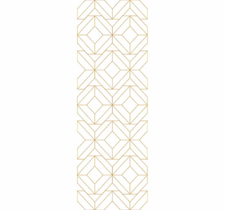 Tapete geometrisch geometrisches würfeldesign - TenStickers