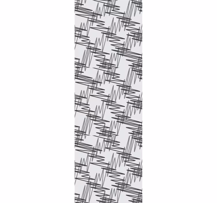 Wohnzimmer Tapete abstraktes lineares motiv - TenStickers