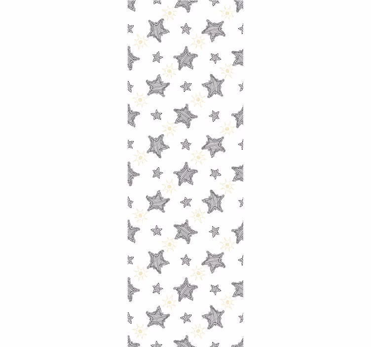 Tapete sternenhimmel mit sternenmuster - TenStickers