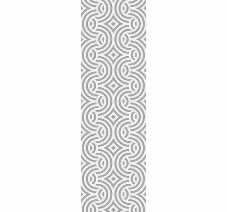 Tapete Esszimmer geometrische spiralmuster - TenStickers