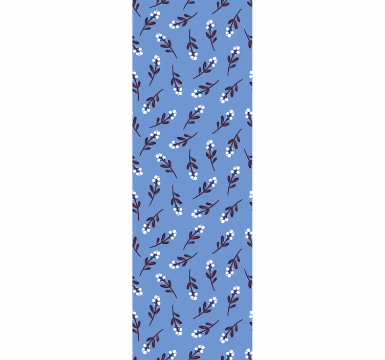 Blumentapete blumenzweigmotiv - TenStickers