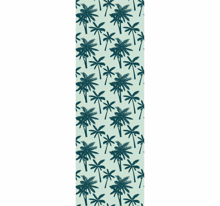 Tapete Baum palmenmusteranzeige - TenStickers