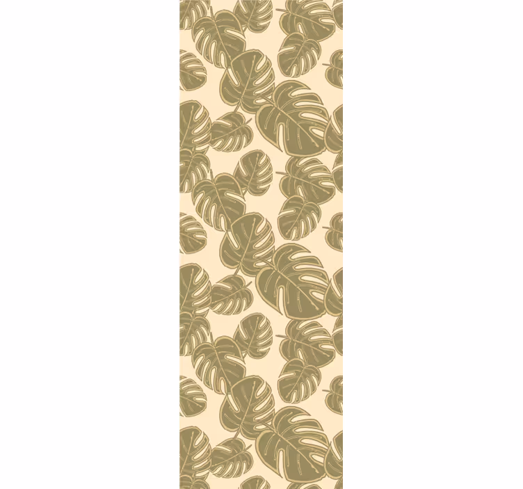 Tapete Blätter monstera-freude - TenStickers
