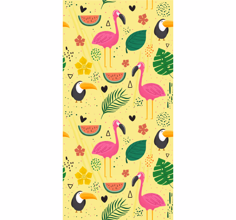 Tapete Vögel tropische vogelmotive - TenStickers
