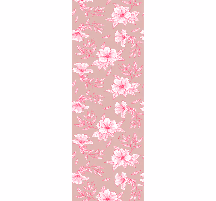 Blumentapete blumenblütenschau - TenStickers