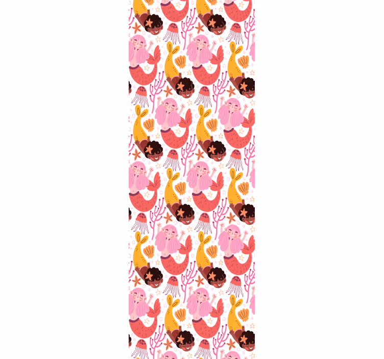 Ornament Tapete unterwasser-laune - TenStickers