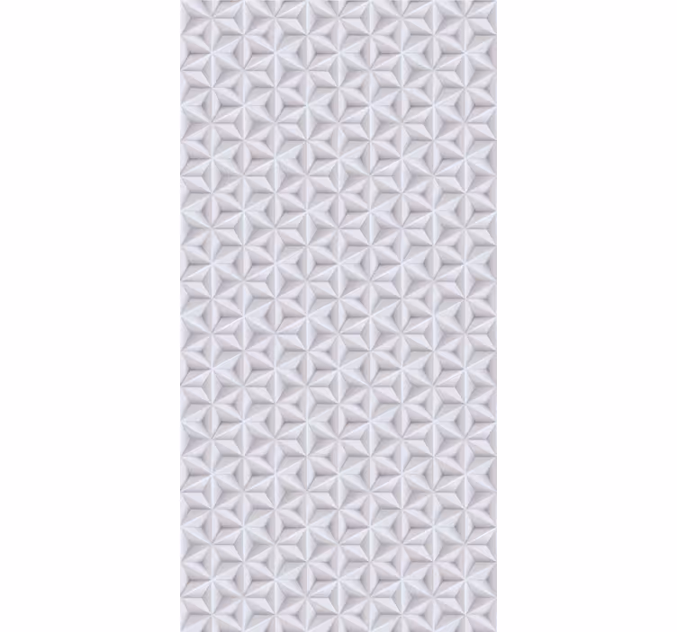 Tapete geometrisch mit geometrischer prägung - TenStickers