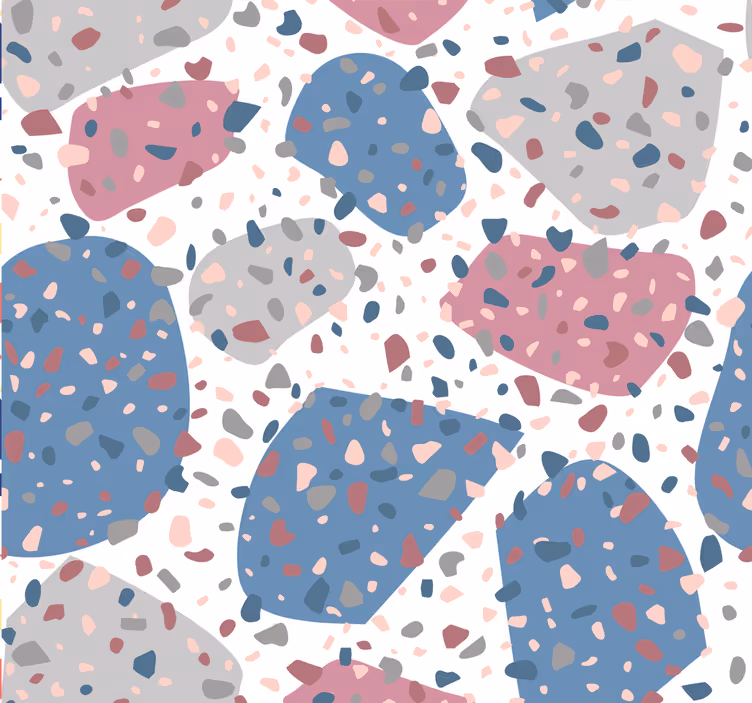 Tapete Tupfen gesprenkelter terrazzo - TenStickers