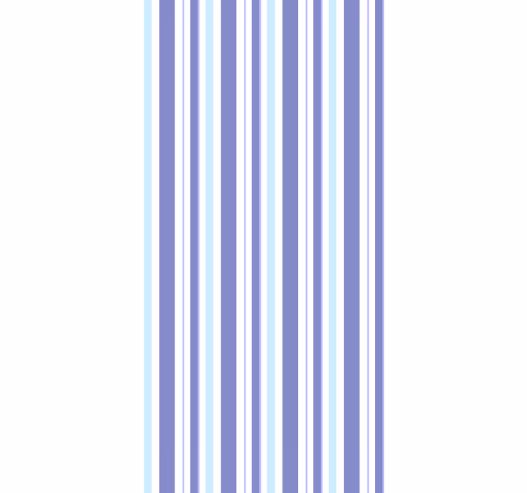Tapete Horizontale Streifen gestreiftes wanddetail - TenStickers