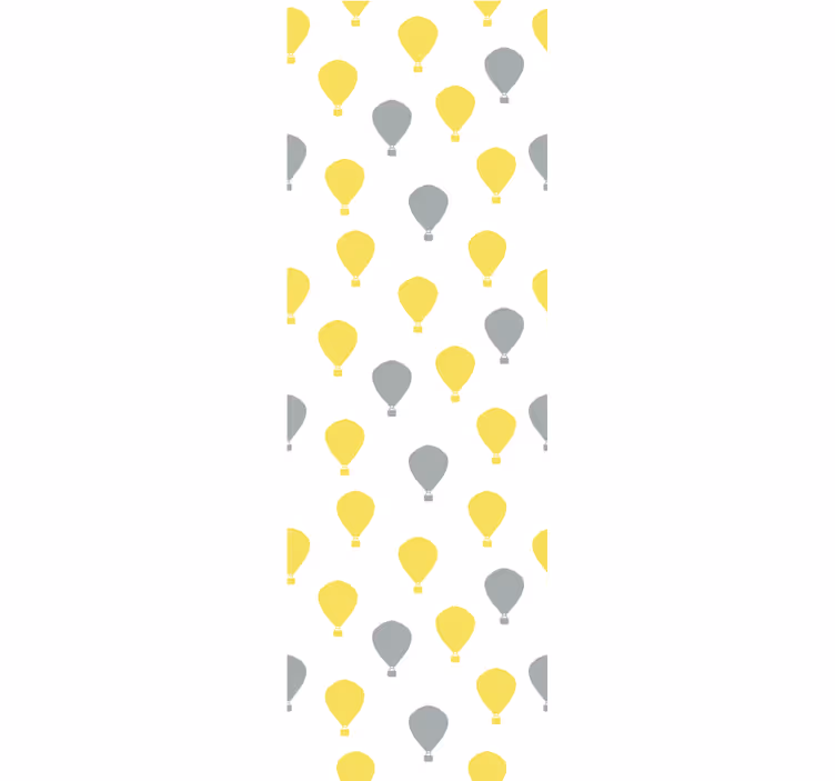 Tapete Kinderzimmer heißluftballon-muster - TenStickers