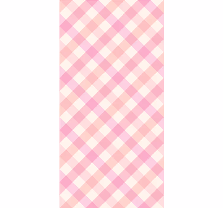 Tapete Quadrate kariert pastell - TenStickers