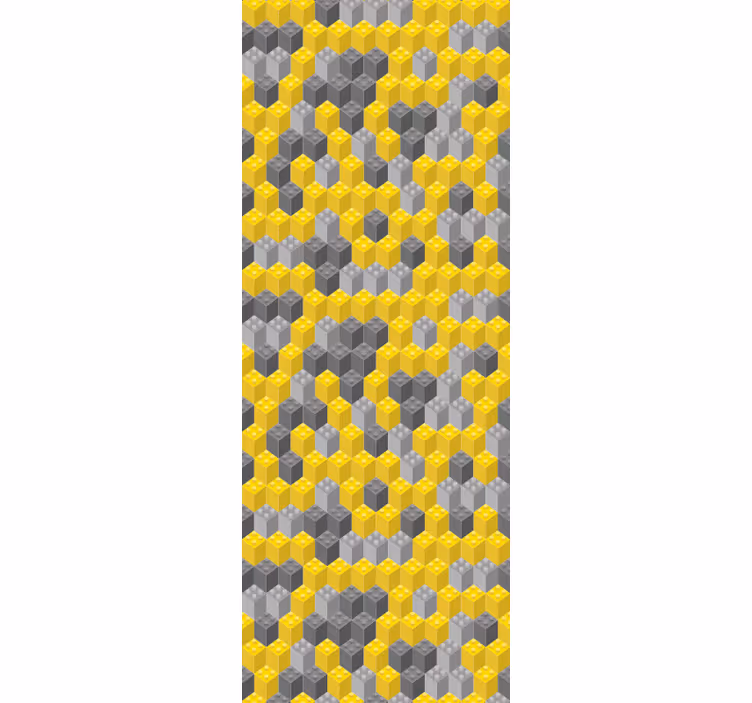 Tapete geometrisch geometrische waben - TenStickers