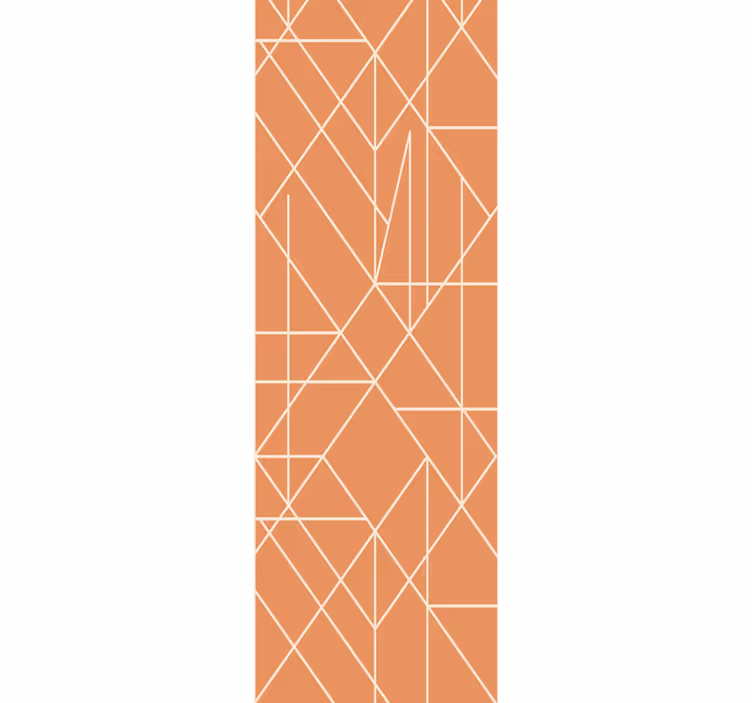 Tapete geometrisch in linearer form - TenStickers