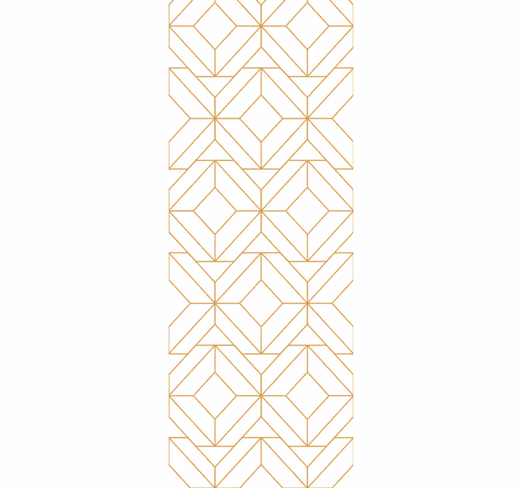 Tapete geometrisch geometrische würfel - TenStickers
