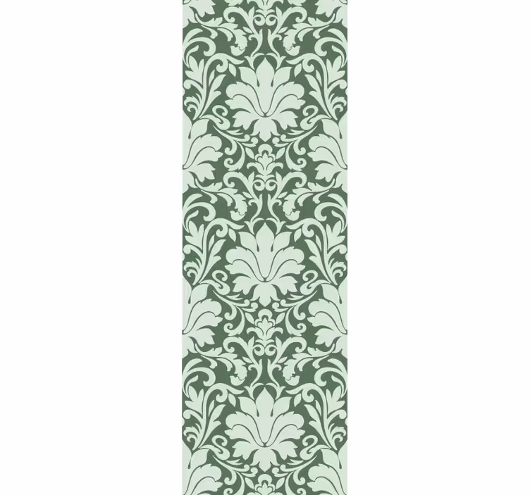 Tapete Florale Ornamente elegantes blättermotiv - TenStickers