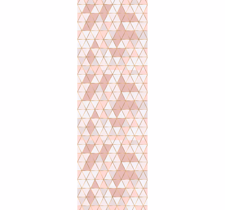 Tapete Dreiecke geometrisch dreieckig - TenStickers