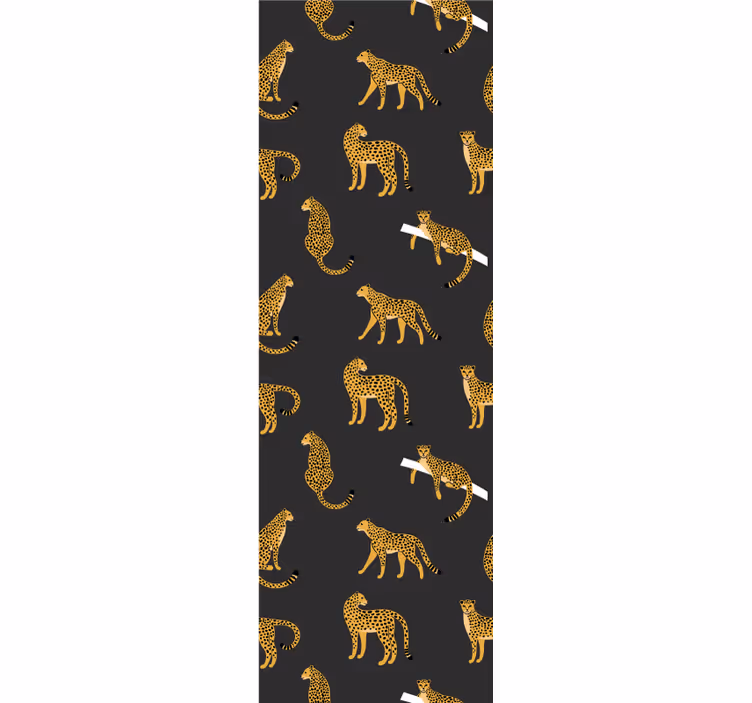 Tapete Leopard leopardenflecken motiv - TenStickers