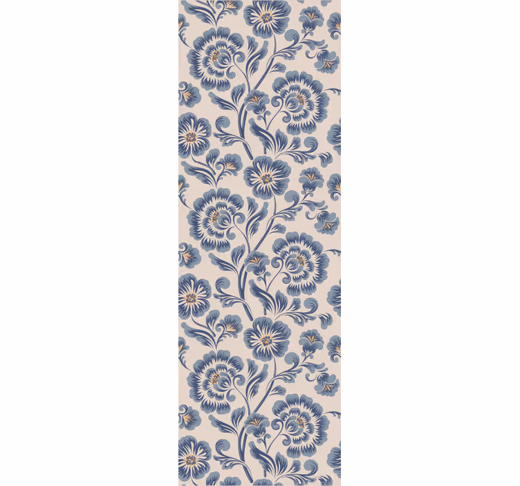 Tapete Florale Ornamente florale damast-ästhetik - TenStickers