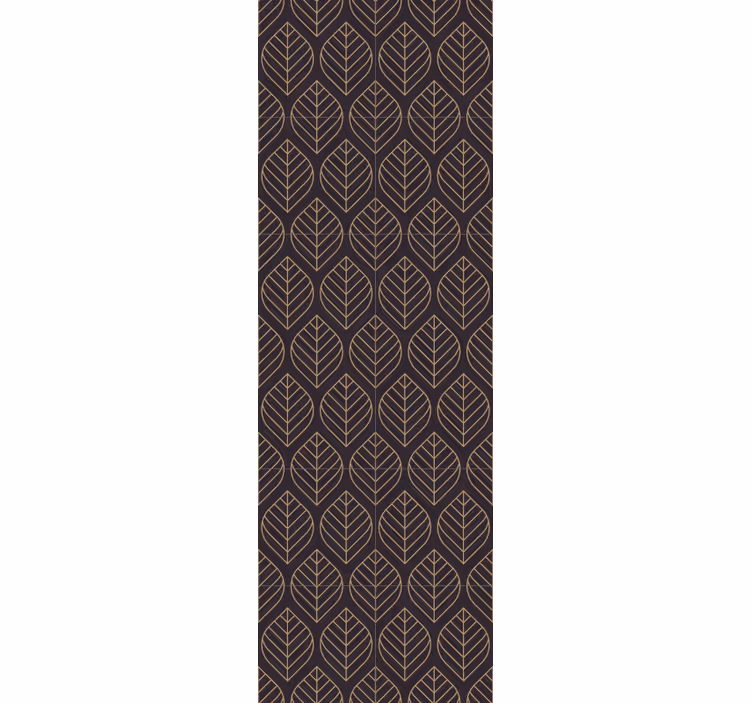 Tapete Blätter blatt muster eleganz - TenStickers