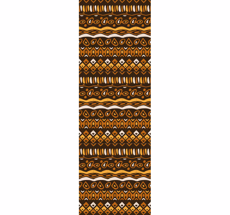 Ornament Tapete stammes-muster - TenStickers