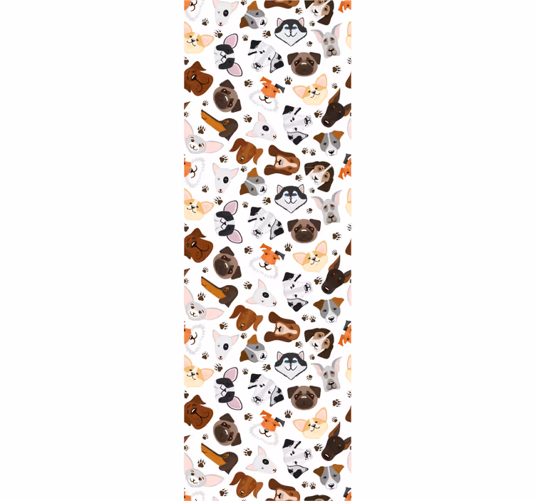Hunde tapete aus der canine kollektion - TenStickers