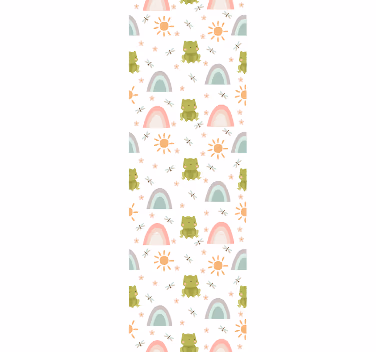 Babyzimmer Tapete verspielte drachen - TenStickers