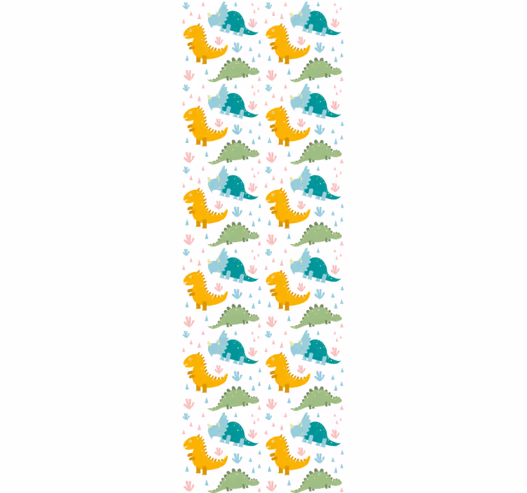 Tapete Dinosaurier dinosaurierparade - TenStickers