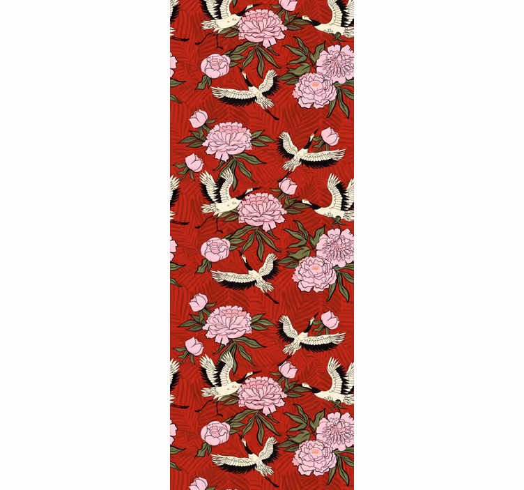 Ornament Tapete florales verziertes motiv - TenStickers