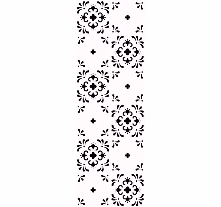 Tapete Florale Ornamente blumenverzierung - TenStickers