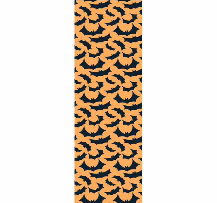 Tapete halloween mit fledermaus muster - TenStickers