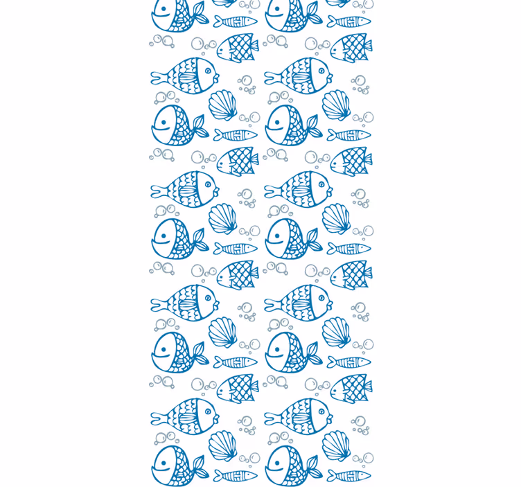 Fische Tapete wasserfreunde - TenStickers