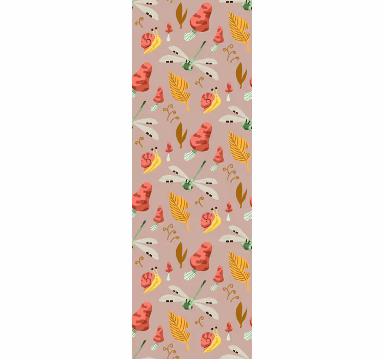 Tapete Kunst fantasievolle naturmotive - TenStickers