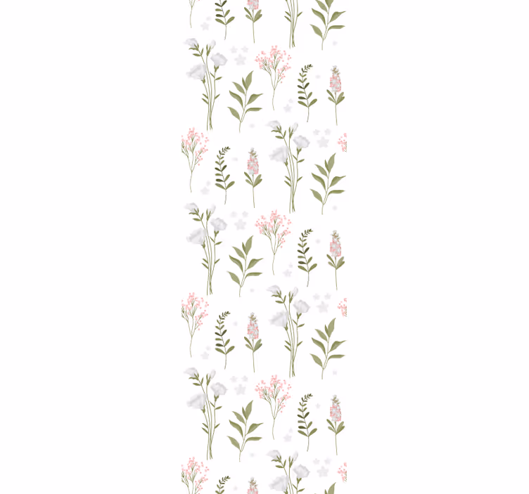 Blumentapete florales eleganzmuster - TenStickers