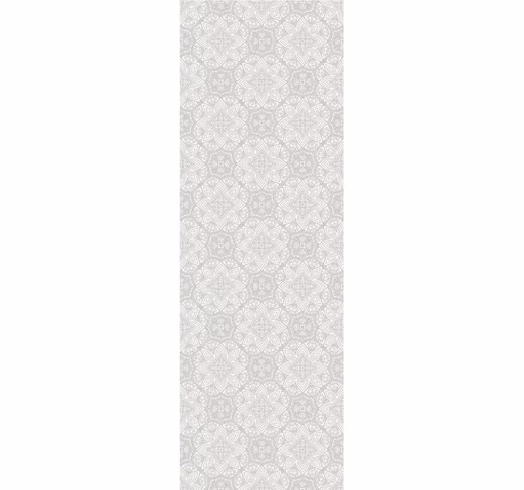 Ornament Tapete komplizierte blumen - TenStickers