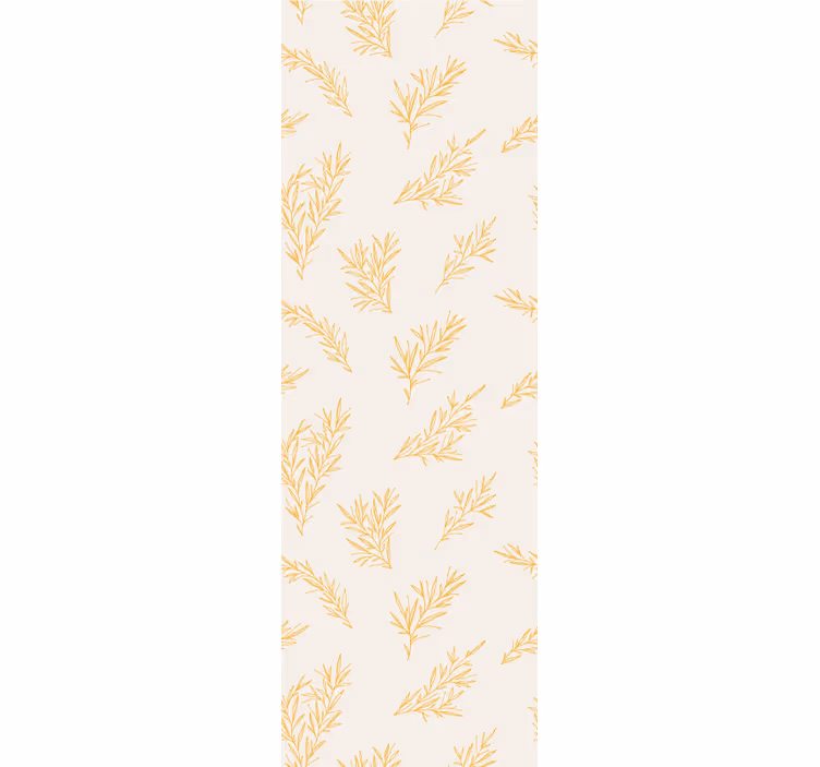 Blumentapete botanisches laubmuster - TenStickers
