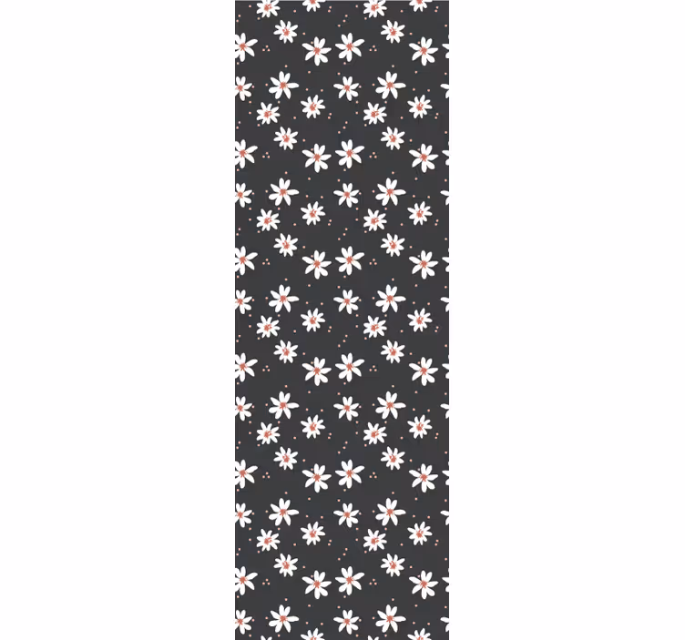 Blumentapete florales muster wiederholen - TenStickers