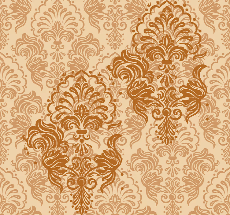 Tapete Barock elegante klassische motive - TenStickers