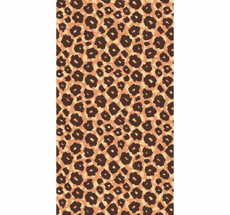 Tapete leopard mit leopardenflecken muster - TenStickers