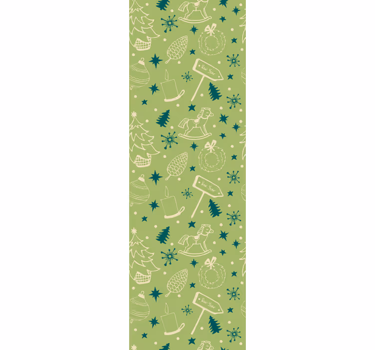 Tapete Weihnachten festliche feiertagsmotive - TenStickers